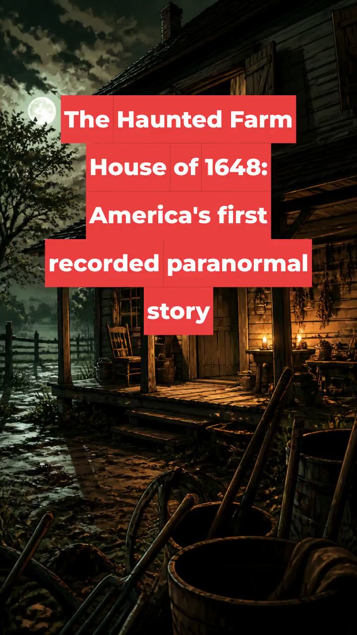 The Haunted Farmhouse of 1648: America's Supernatural Mystery