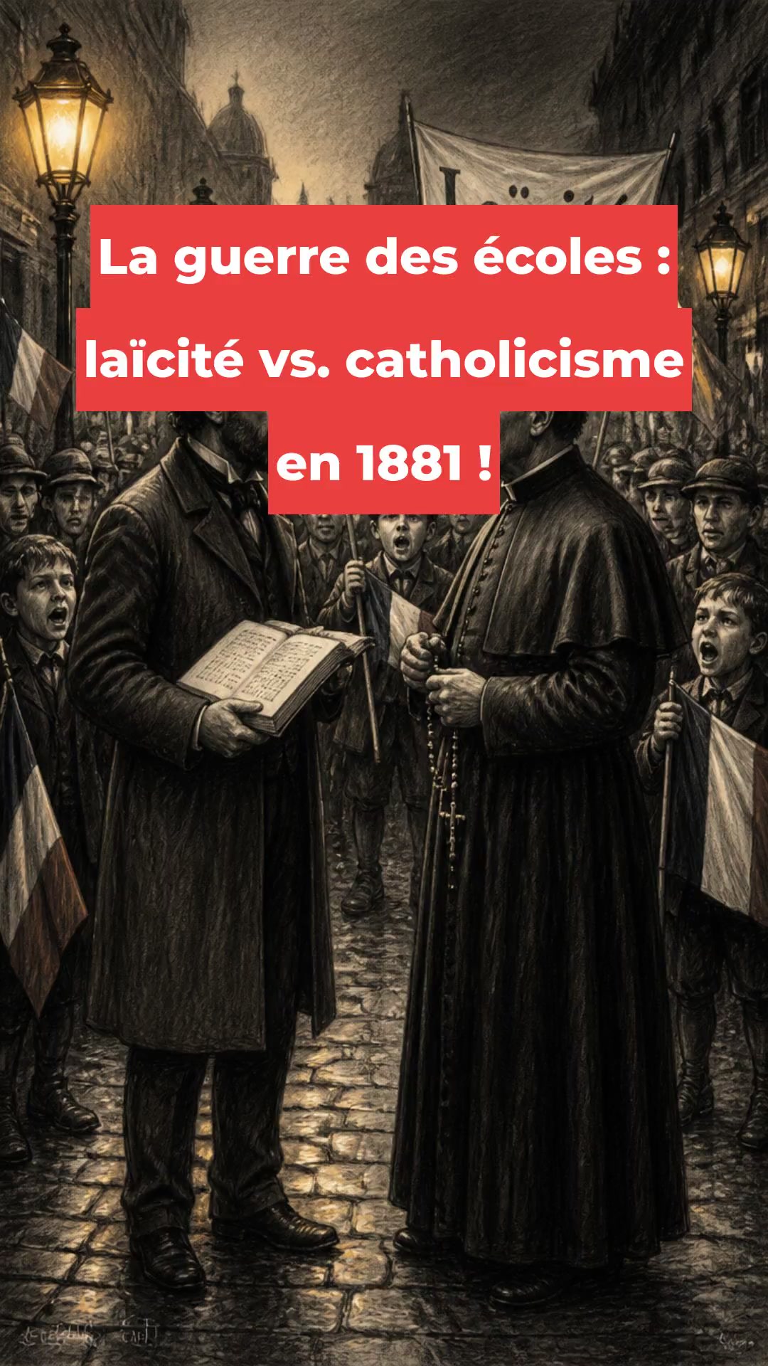 La guerre des écoles : laïcité vs. catholicisme en 1881 !