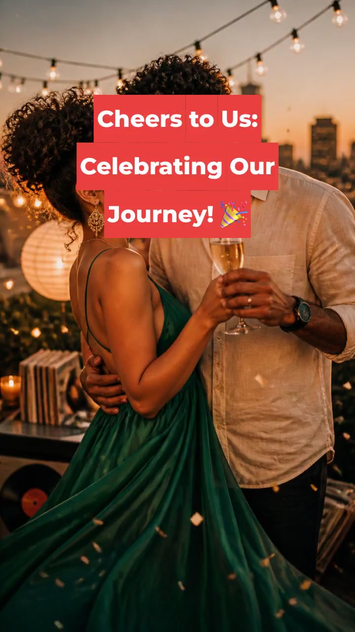 Cheers to Us: Celebrating Our Journey! 🎉