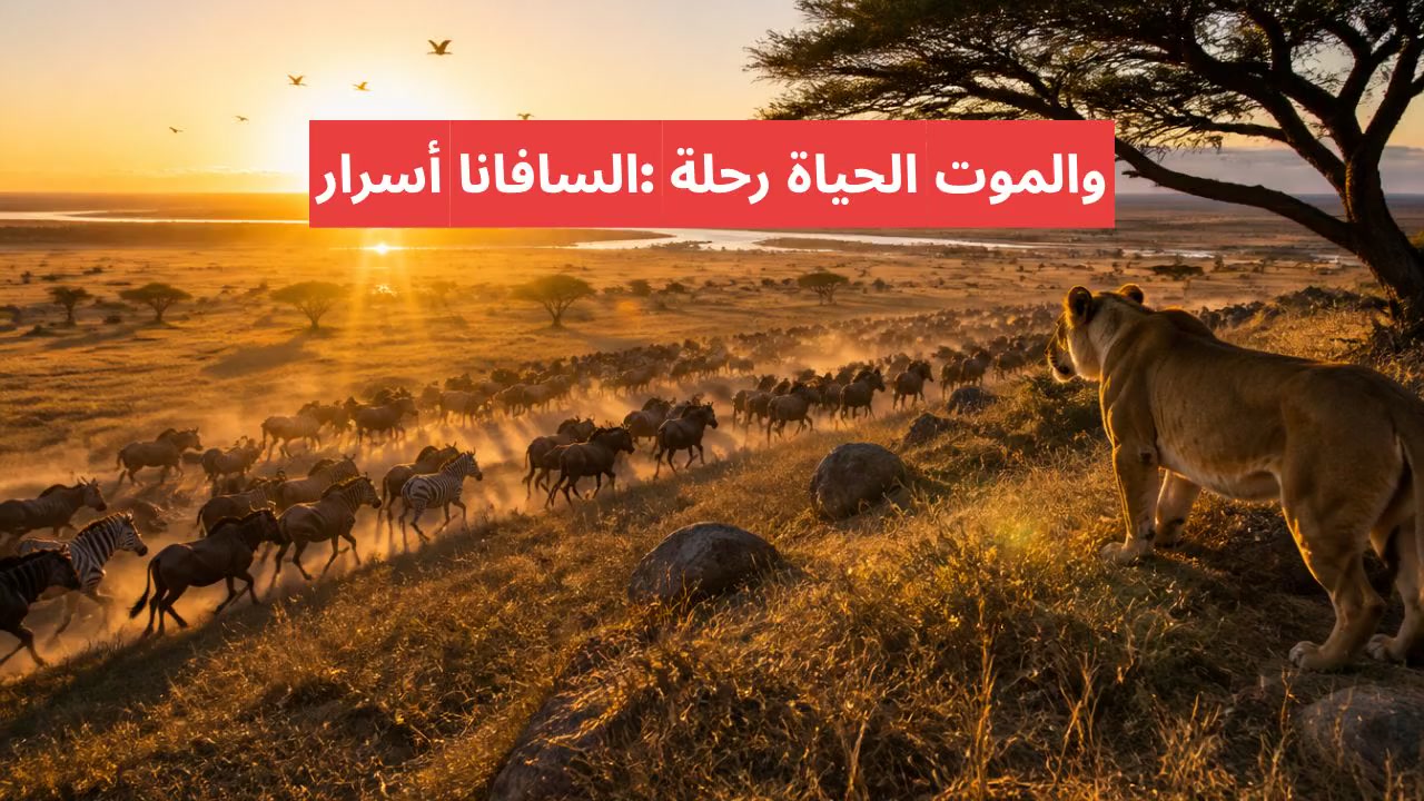 أسرار السافانا: رحلة الحياة والموت