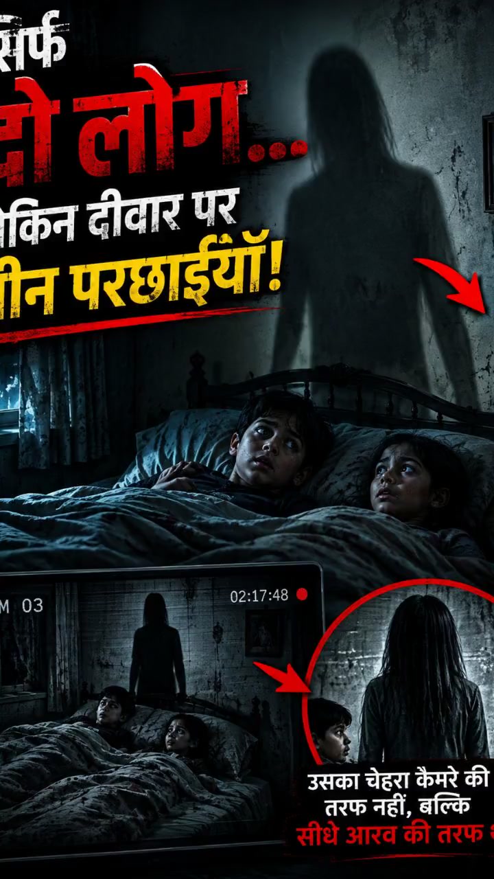 कमरे की खौफनाक परछाई!