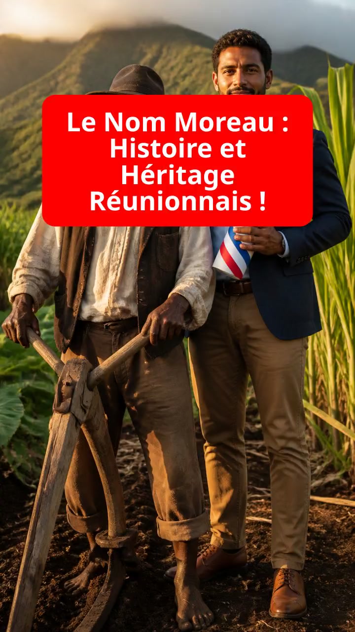 Le Nom Moreau : Histoire et Héritage Réunionnais !