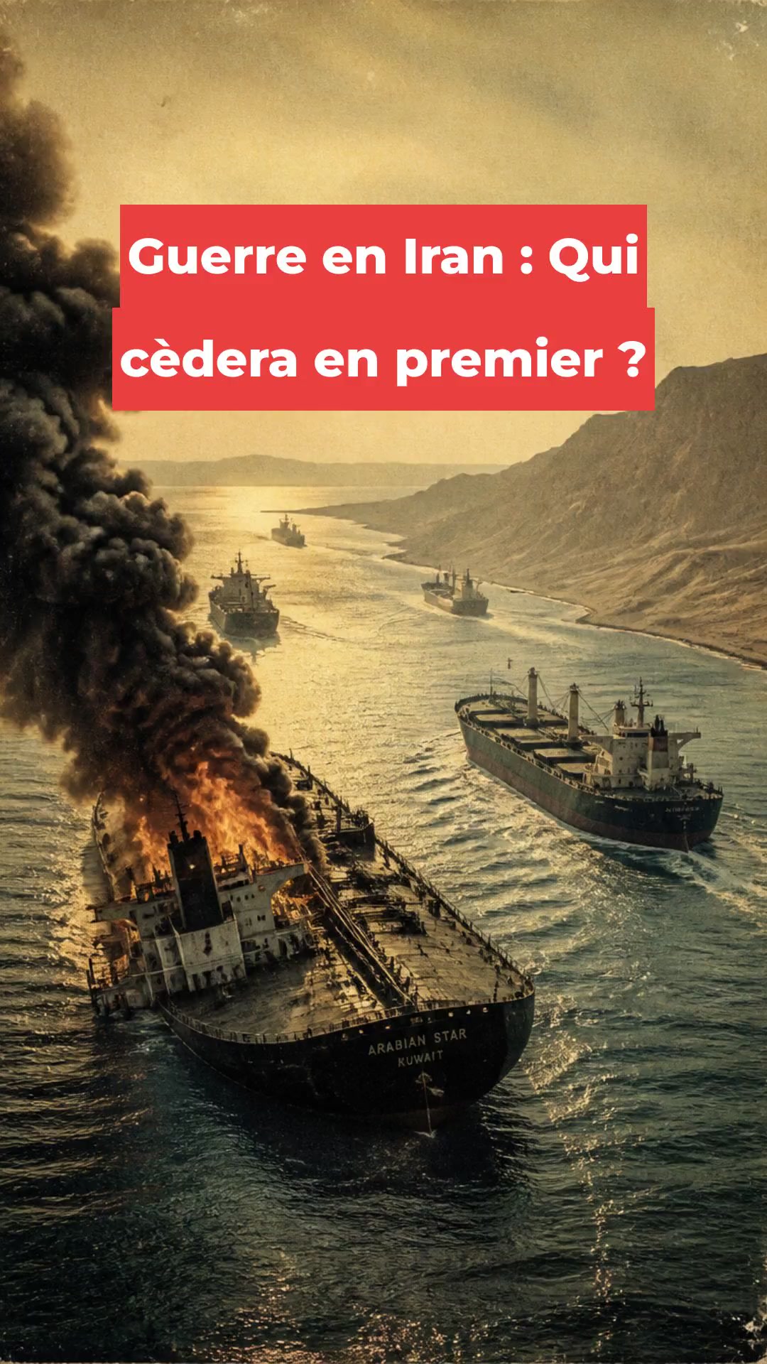 Guerre en Iran : Qui cèdera en premier ?