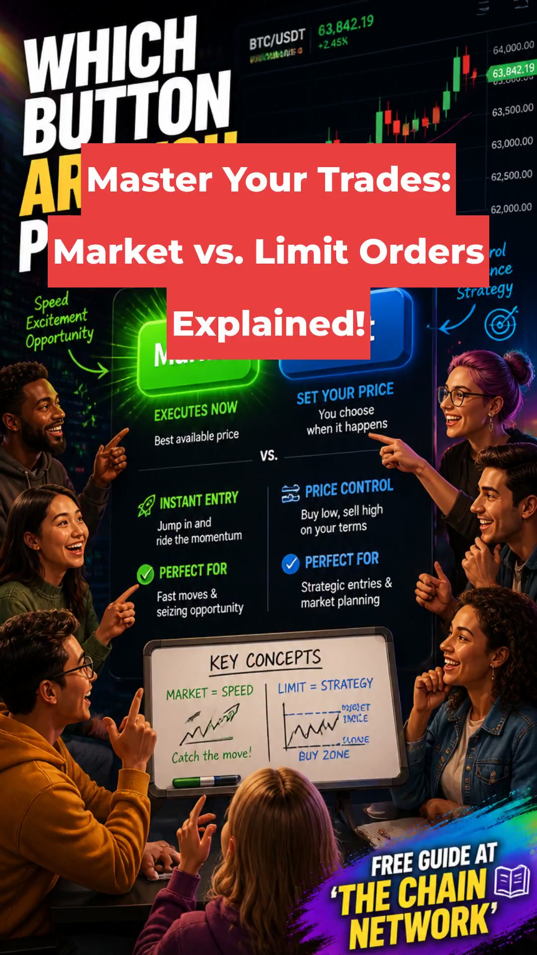 Master Your Trades: Market vs. Limit Orders Explained!