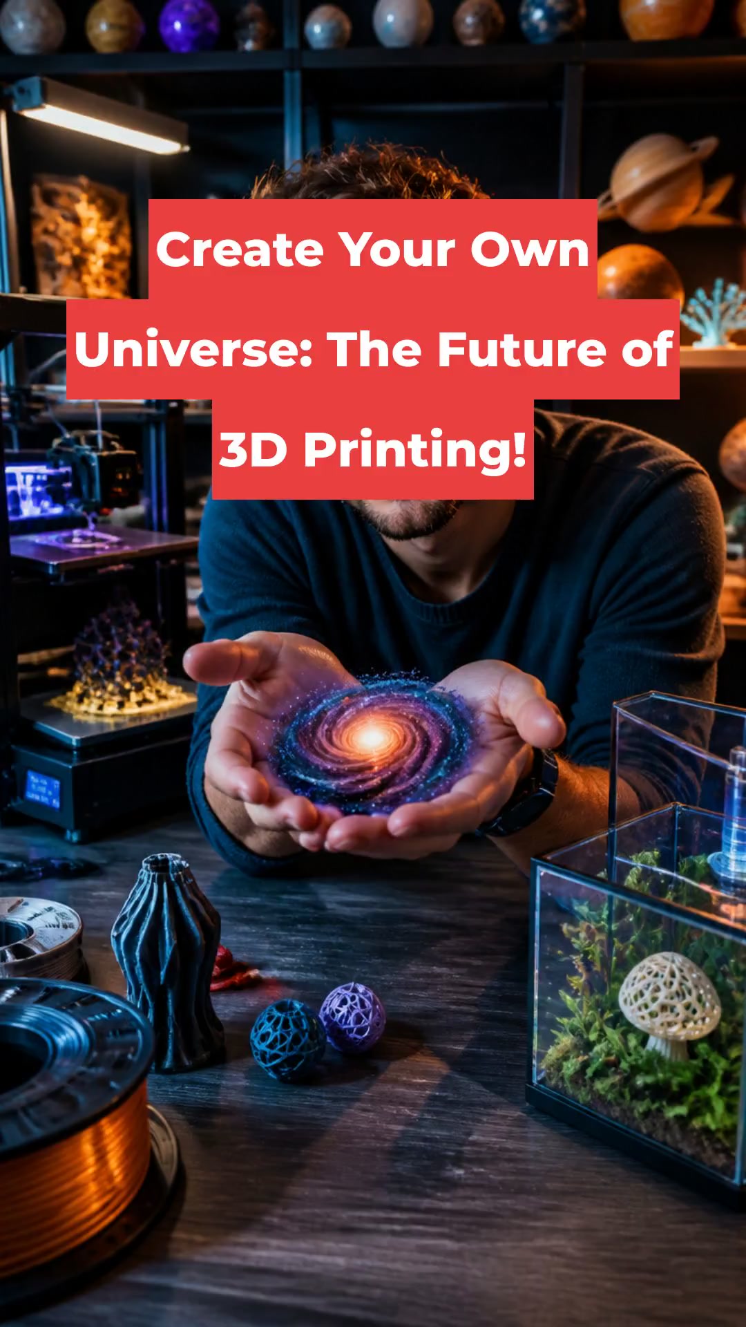 Create Your Own Universe: The Future of 3D Printing!