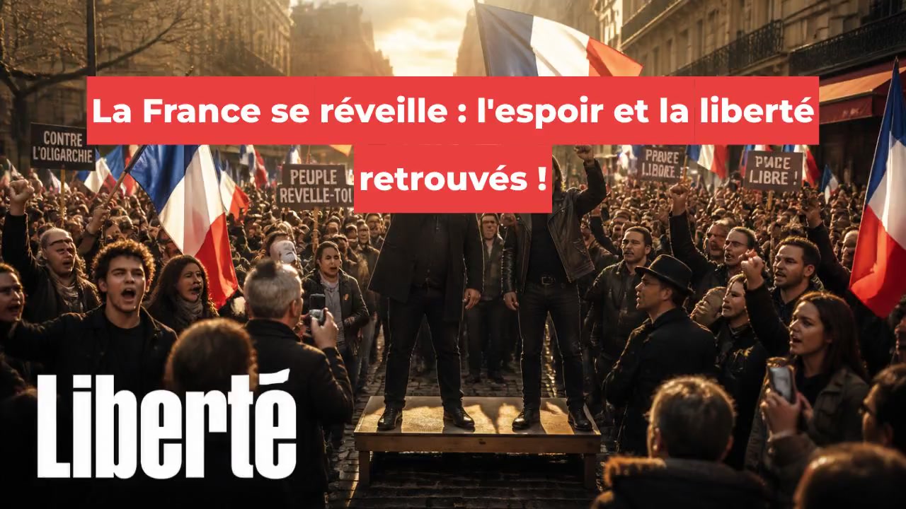 La France se réveille : l'espoir et la liberté retrouvés !