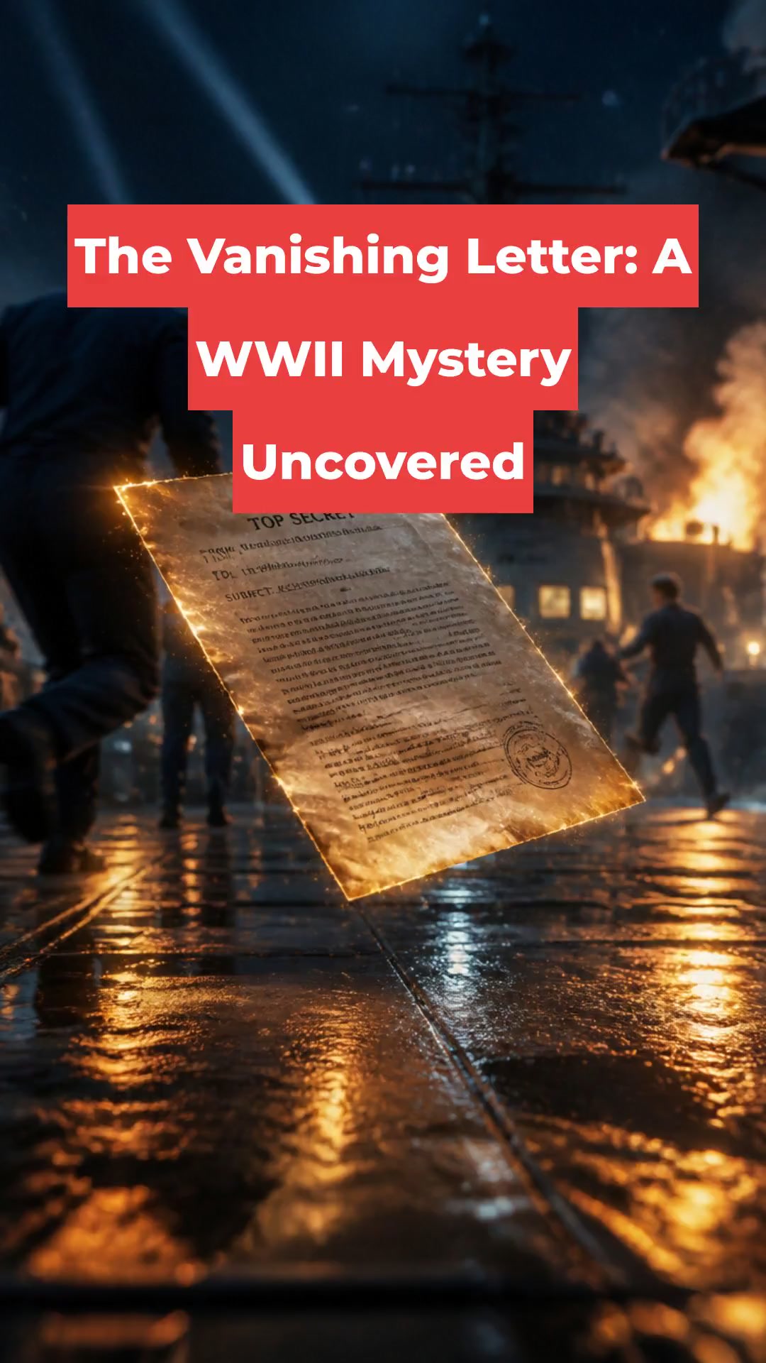 The Vanishing Letter: A WWII Mystery Uncovered