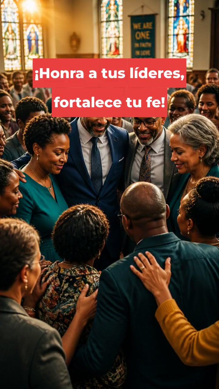 ¡Honra a tus líderes, fortalece tu fe!