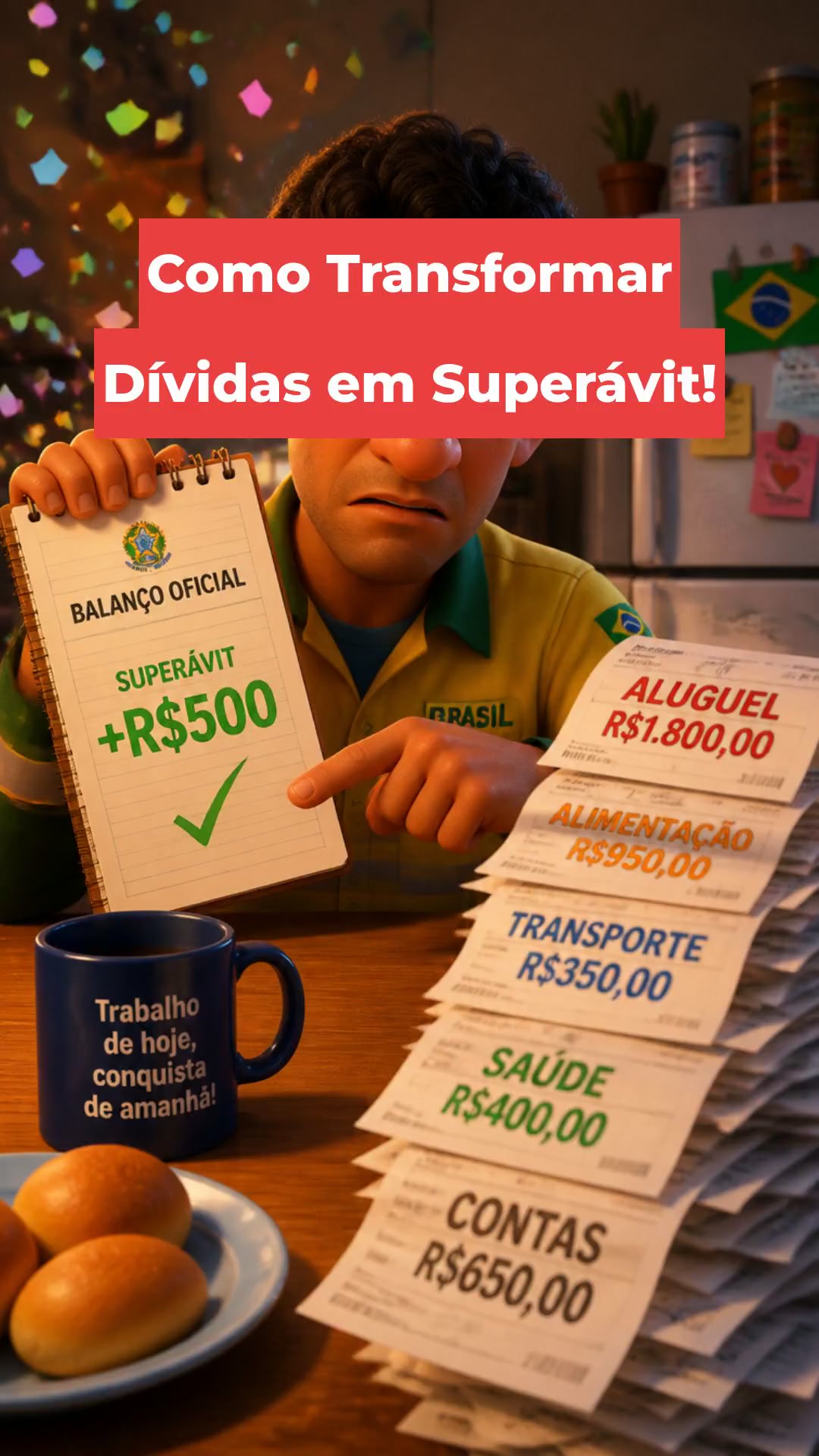 Como Transformar Dívidas em Superávit!