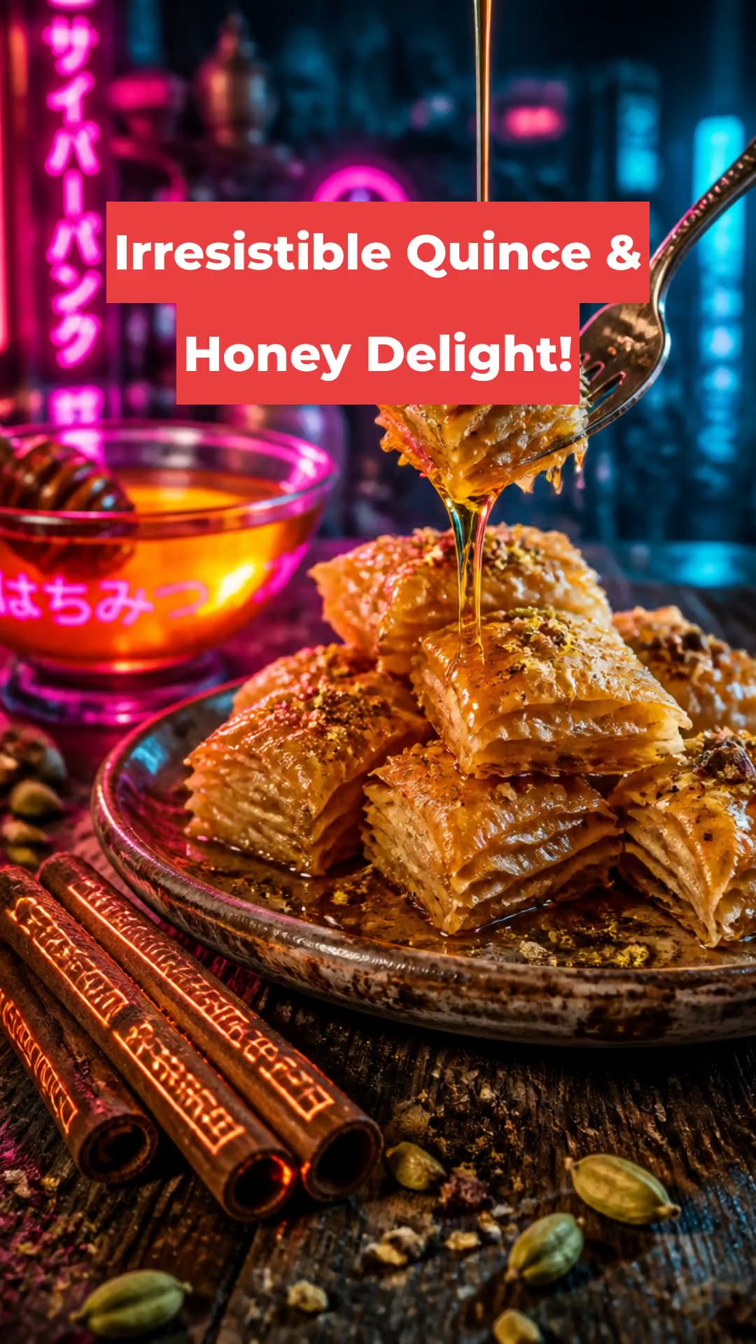Irresistible Quince & Honey Delight!