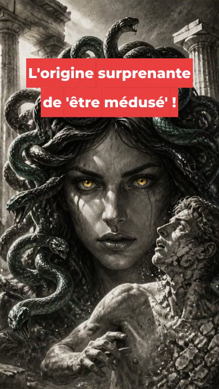 L'origine surprenante de 'être médusé' !