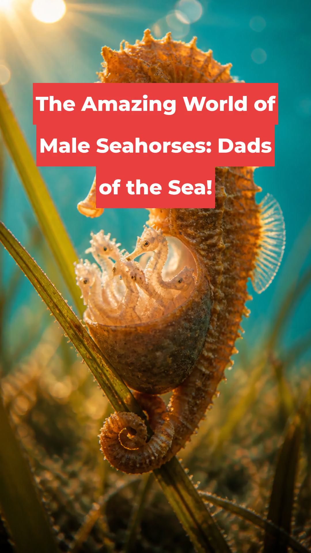 The Amazing World of Male Seahorses: Dads of the Sea!