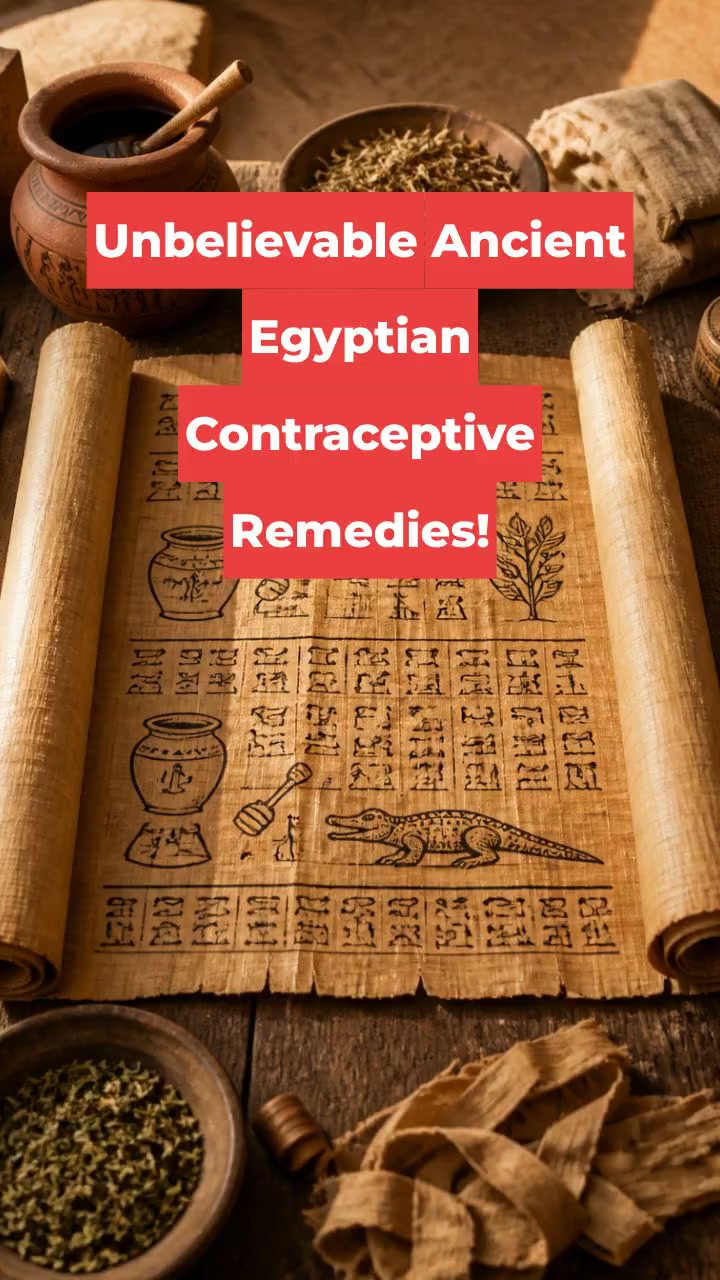 Unbelievable Ancient Egyptian Contraceptive Remedies!