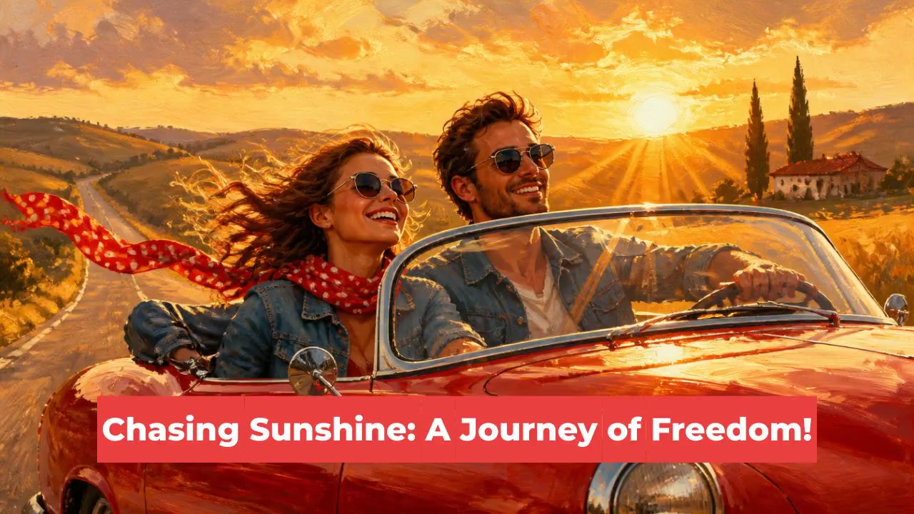 Chasing Sunshine: A Journey of Freedom!