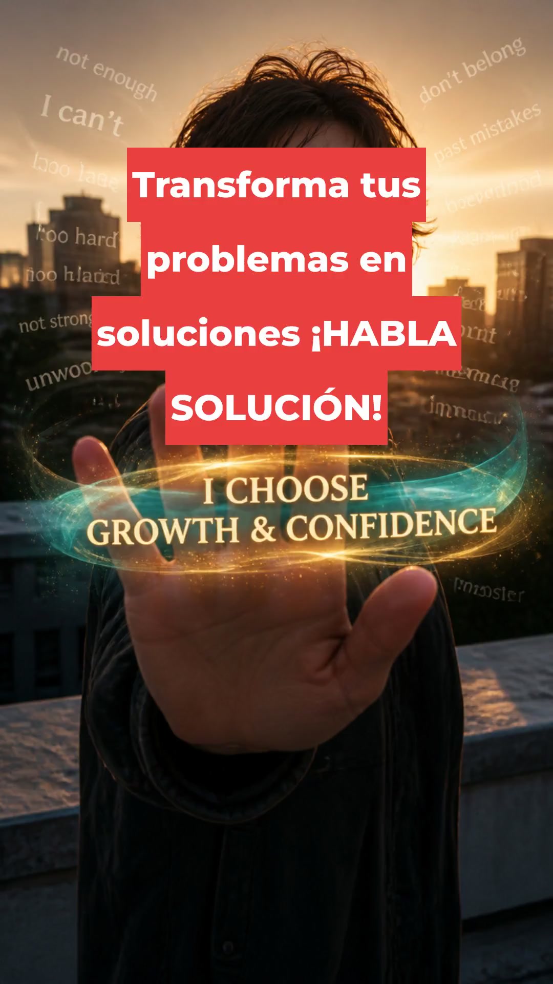 Transforma tus problemas en soluciones ¡HABLA SOLUCIÓN!