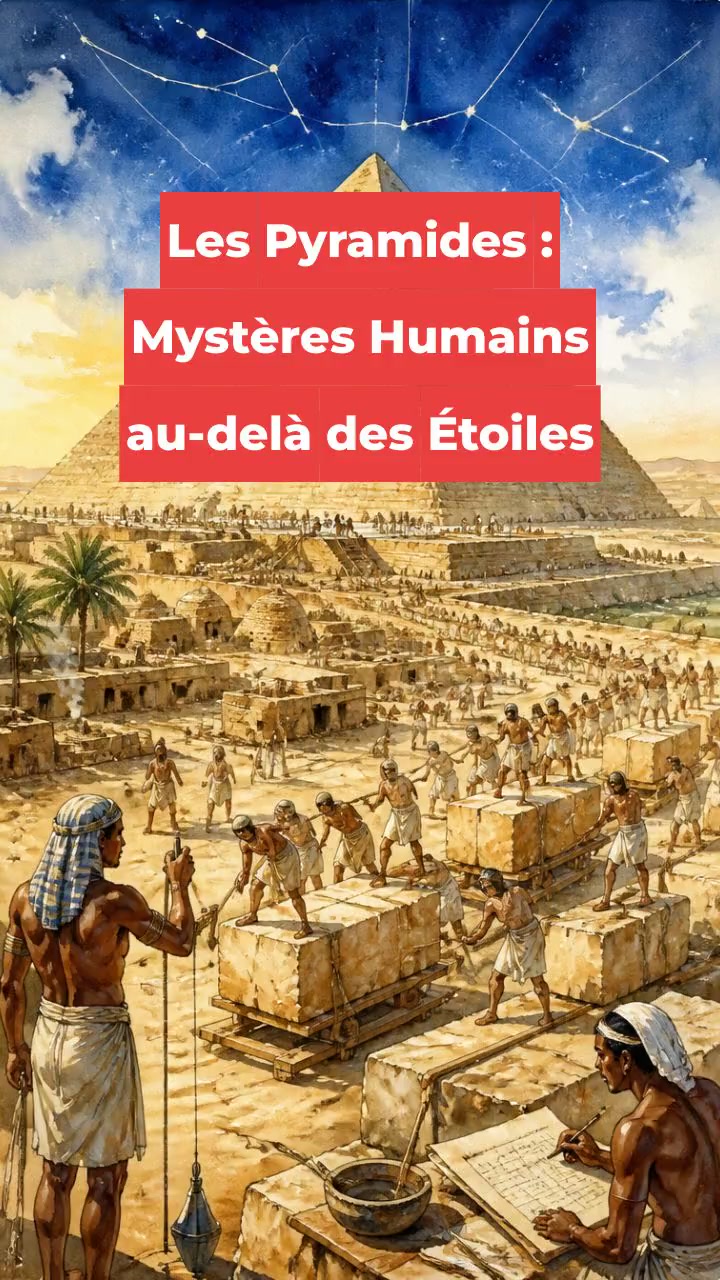 Les Pyramides : Mystères Humains au-delà des Étoiles
