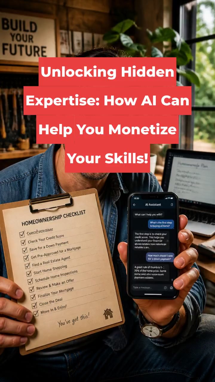 Unlocking Hidden Expertise: How AI Can Help You Monetize Your Skills!