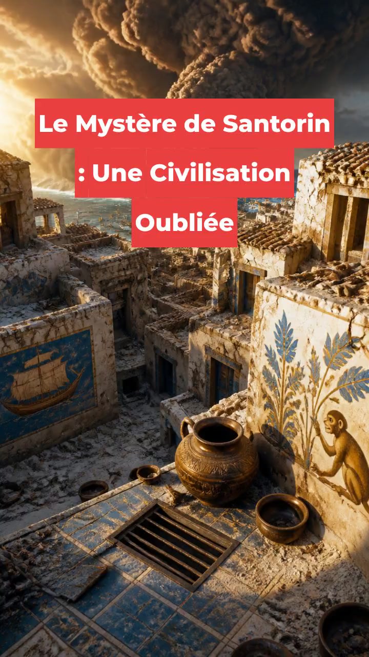Le Mystère de Santorin : Une Civilisation Oubliée