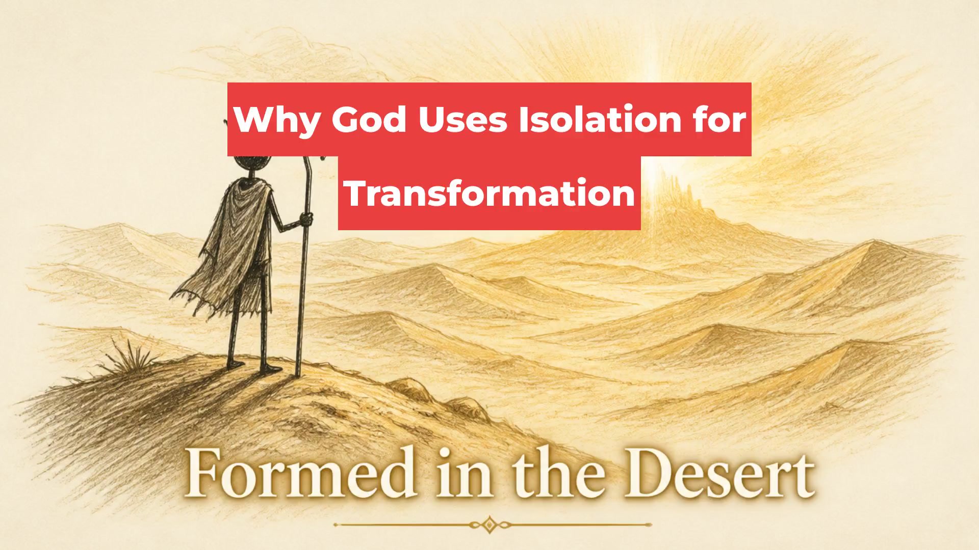 Why God Uses Isolation for Transformation
