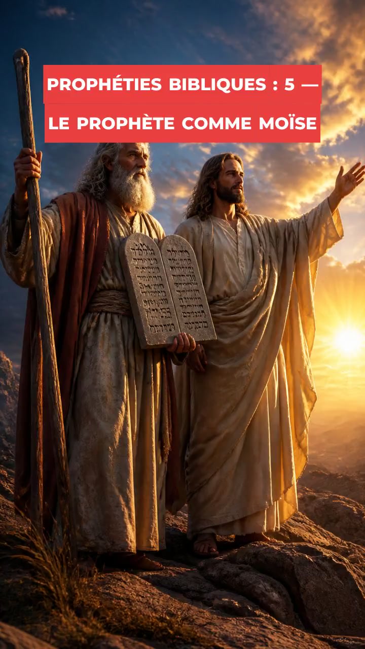 PROPHÉTIES BIBLIQUES : 5 — LE PROPHÈTE COMME MOÏSE