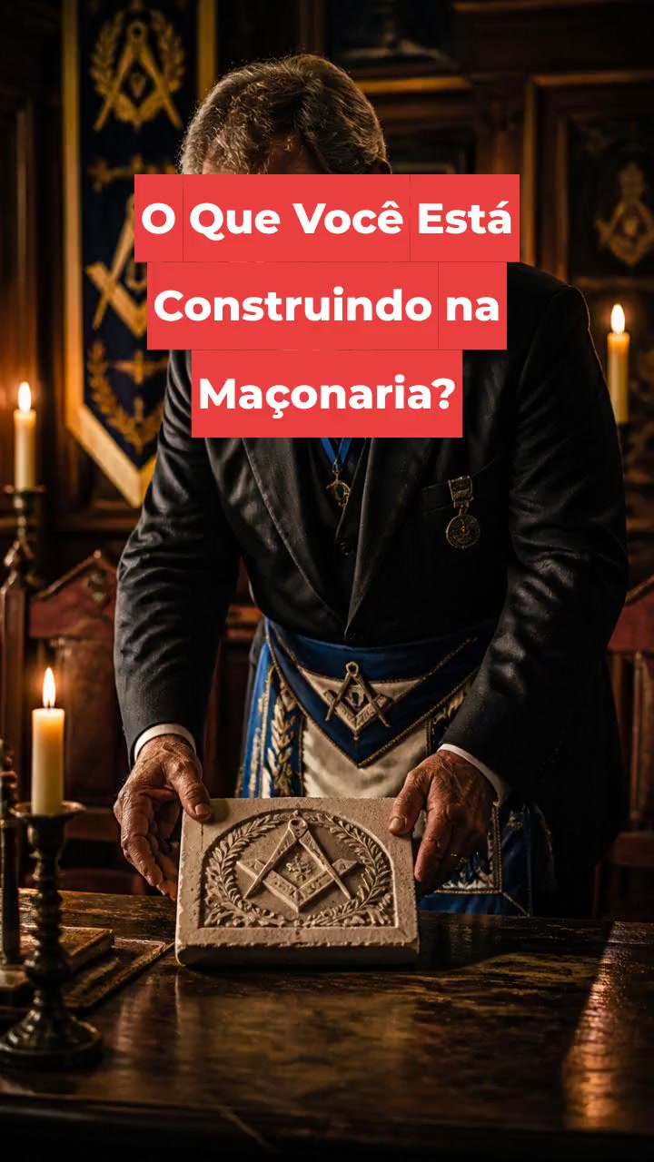 O Que Você Está Construindo na Maçonaria?
