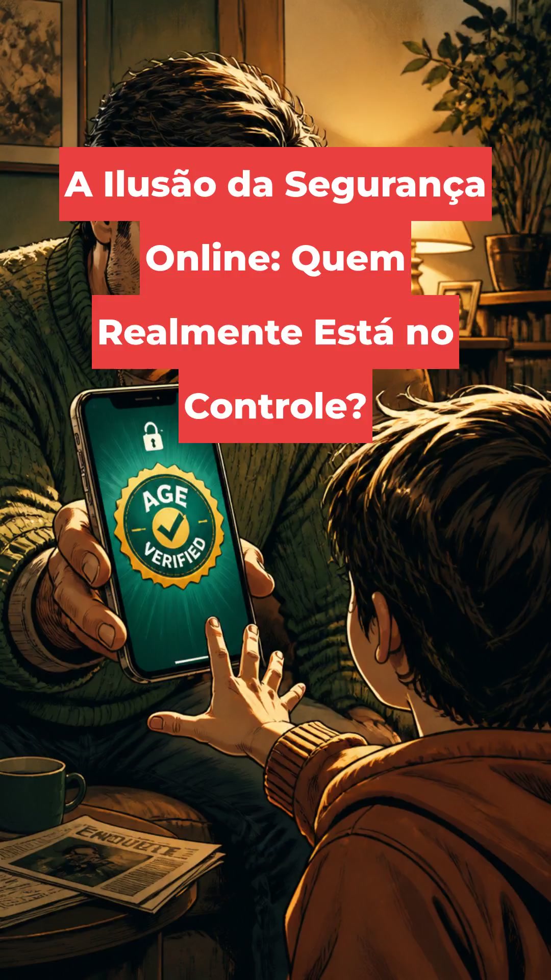 A Ilusão da Segurança Online: Quem Realmente Está no Controle?