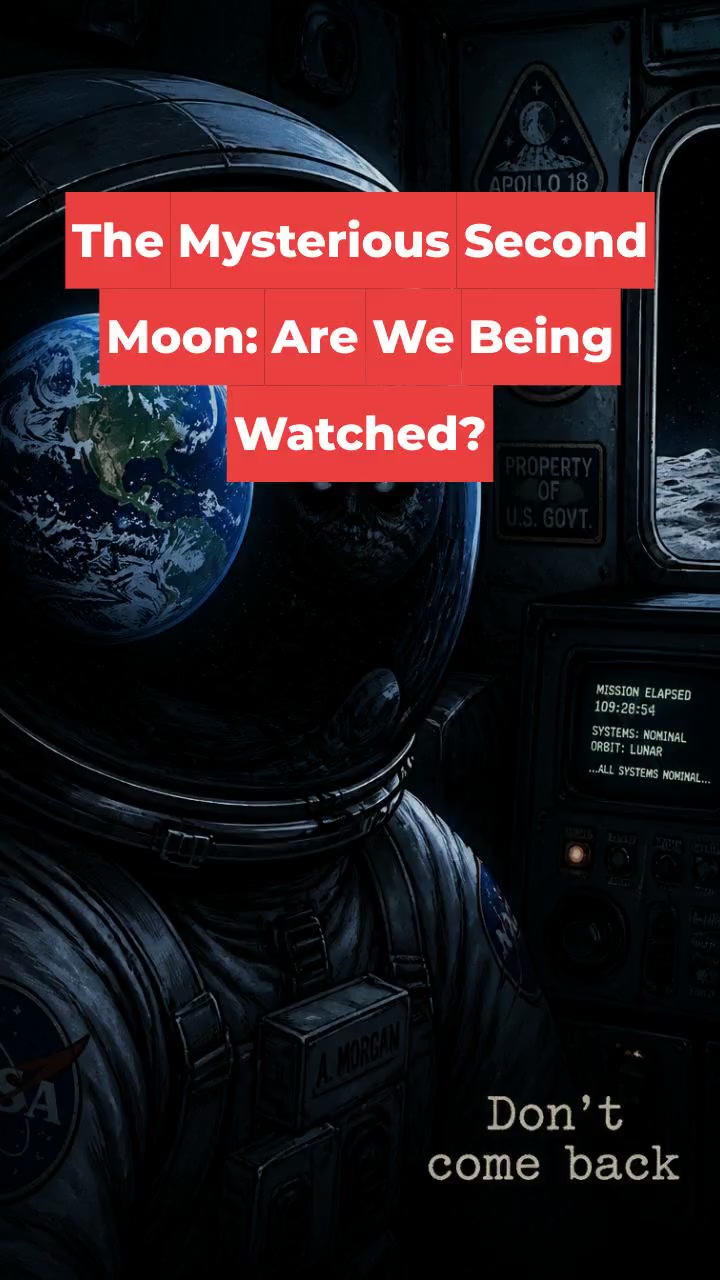 The Mysterious Second Moon: Are We Being Watched?