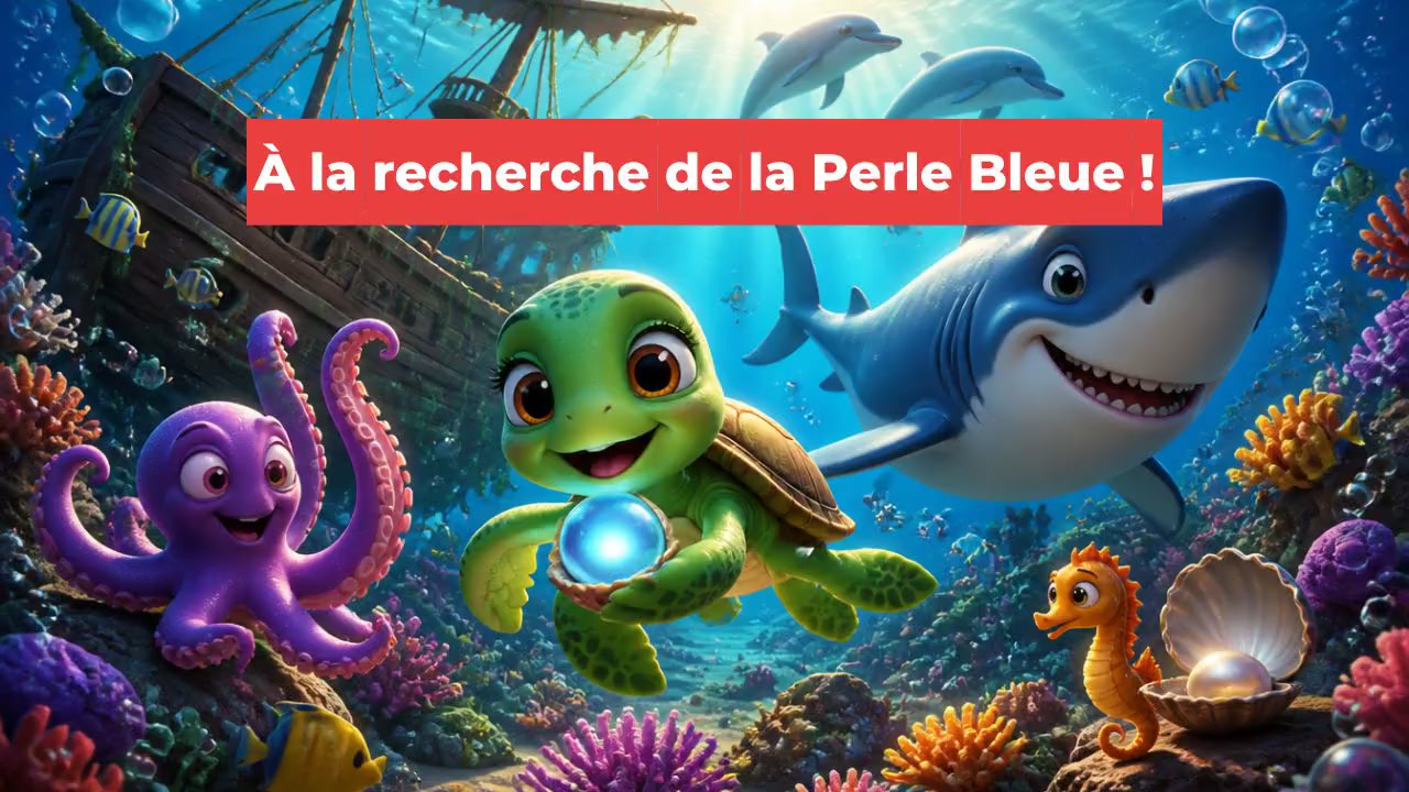 À la recherche de la Perle Bleue !