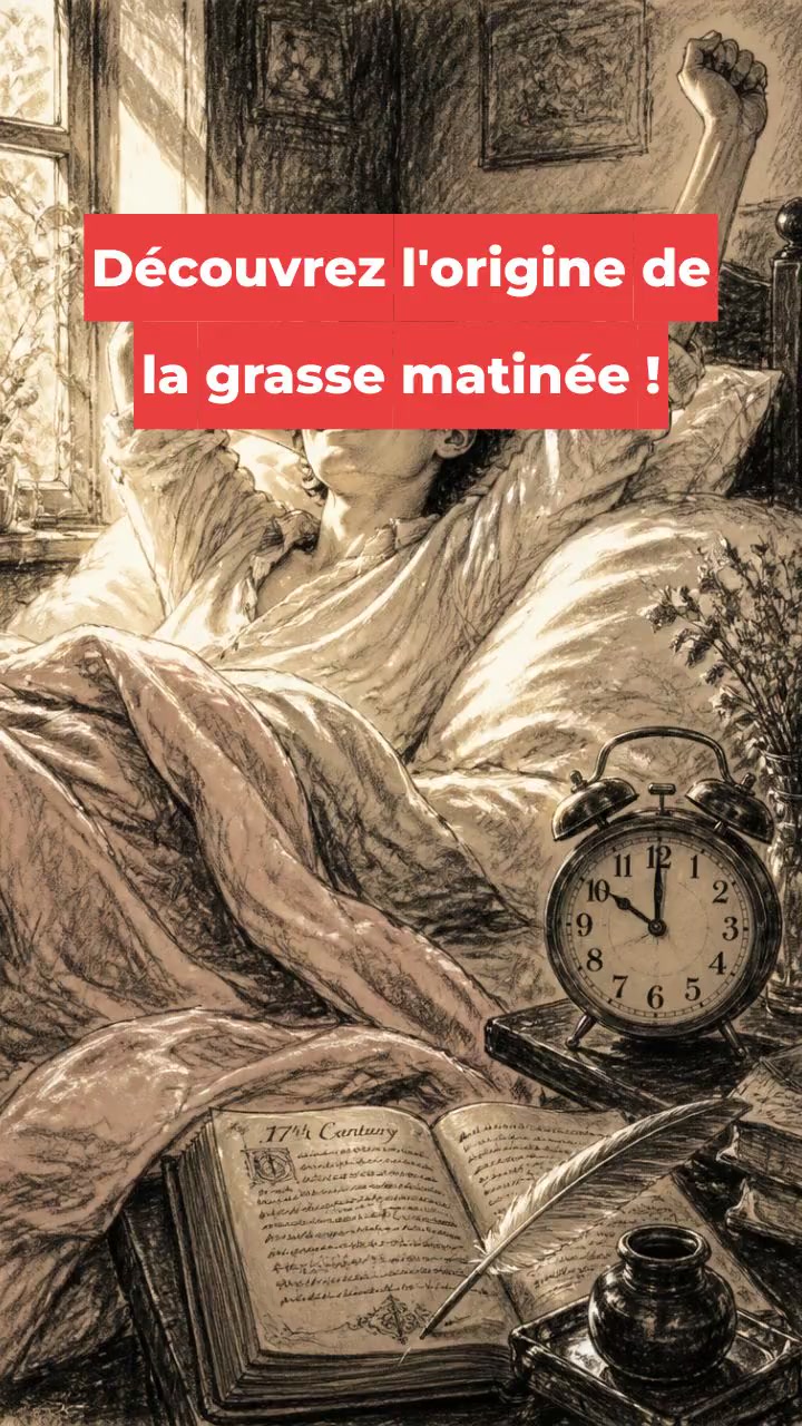 Découvrez l'origine de la grasse matinée !