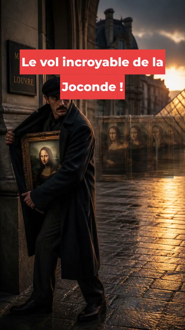 Le vol incroyable de la Joconde !