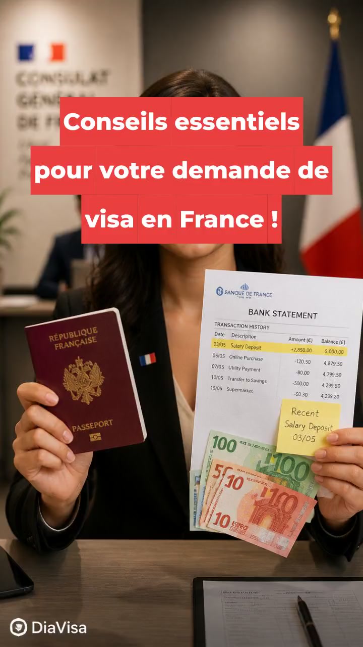 Conseils essentiels pour votre demande de visa en France !