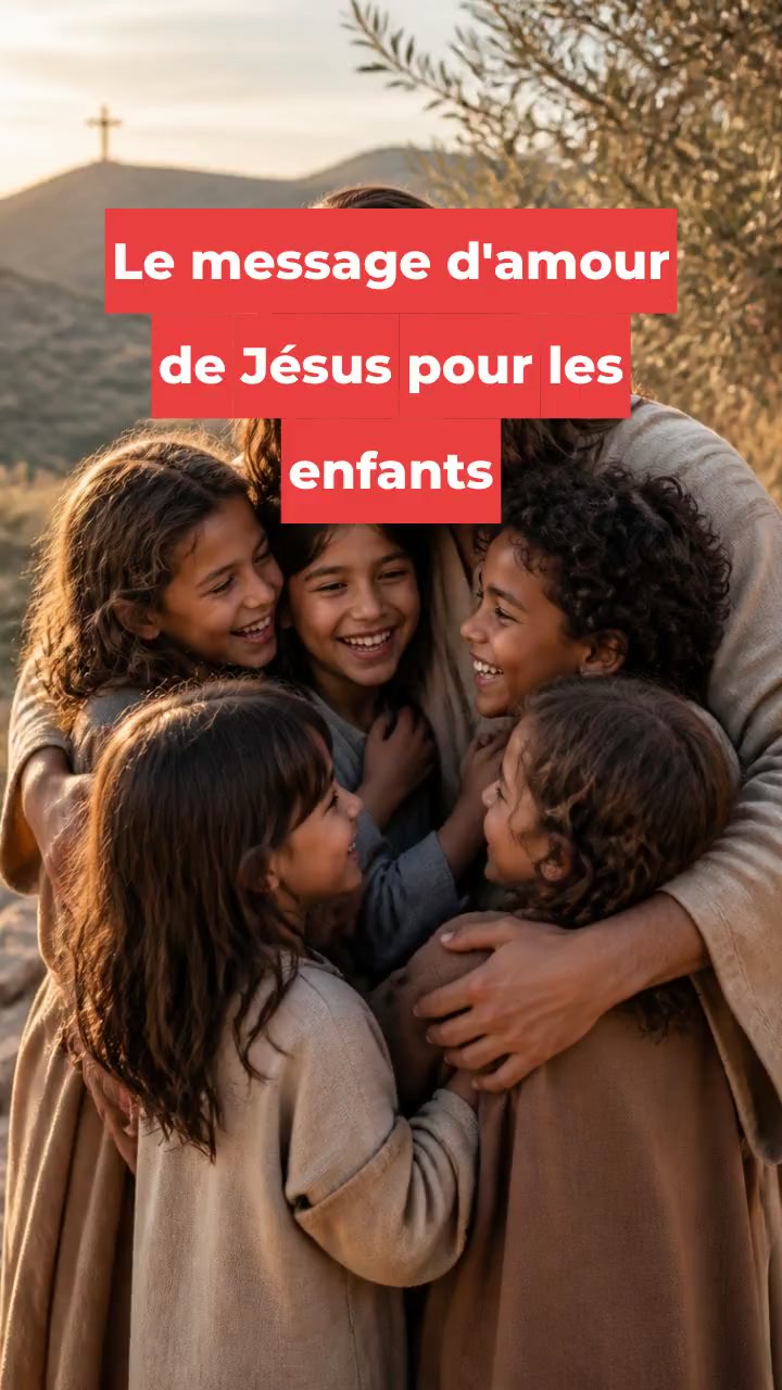 Le message d'amour de Jésus pour les enfants