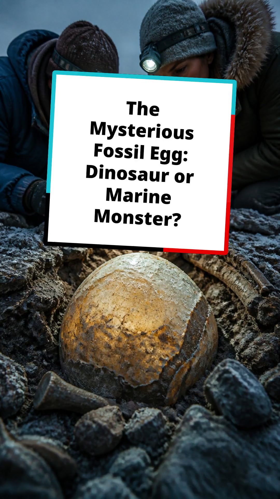 The Mysterious Fossil Egg: Dinosaur or Marine Monster?