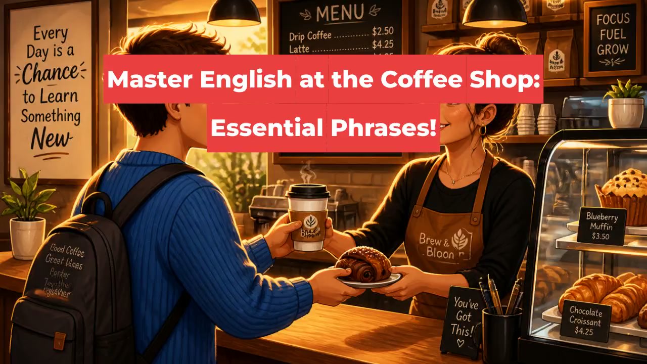 Master English at the Coffee Shop: Essential Phrases!
