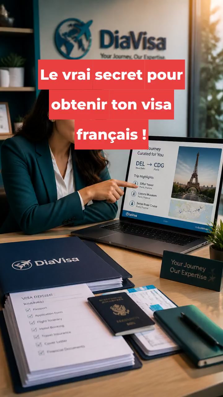Le vrai secret pour obtenir ton visa français !