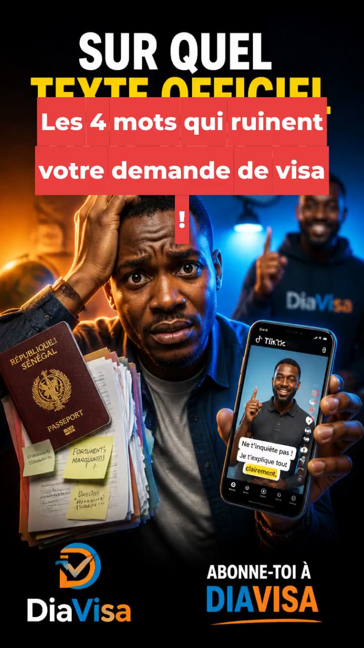 Les 4 mots qui ruinent votre demande de visa !