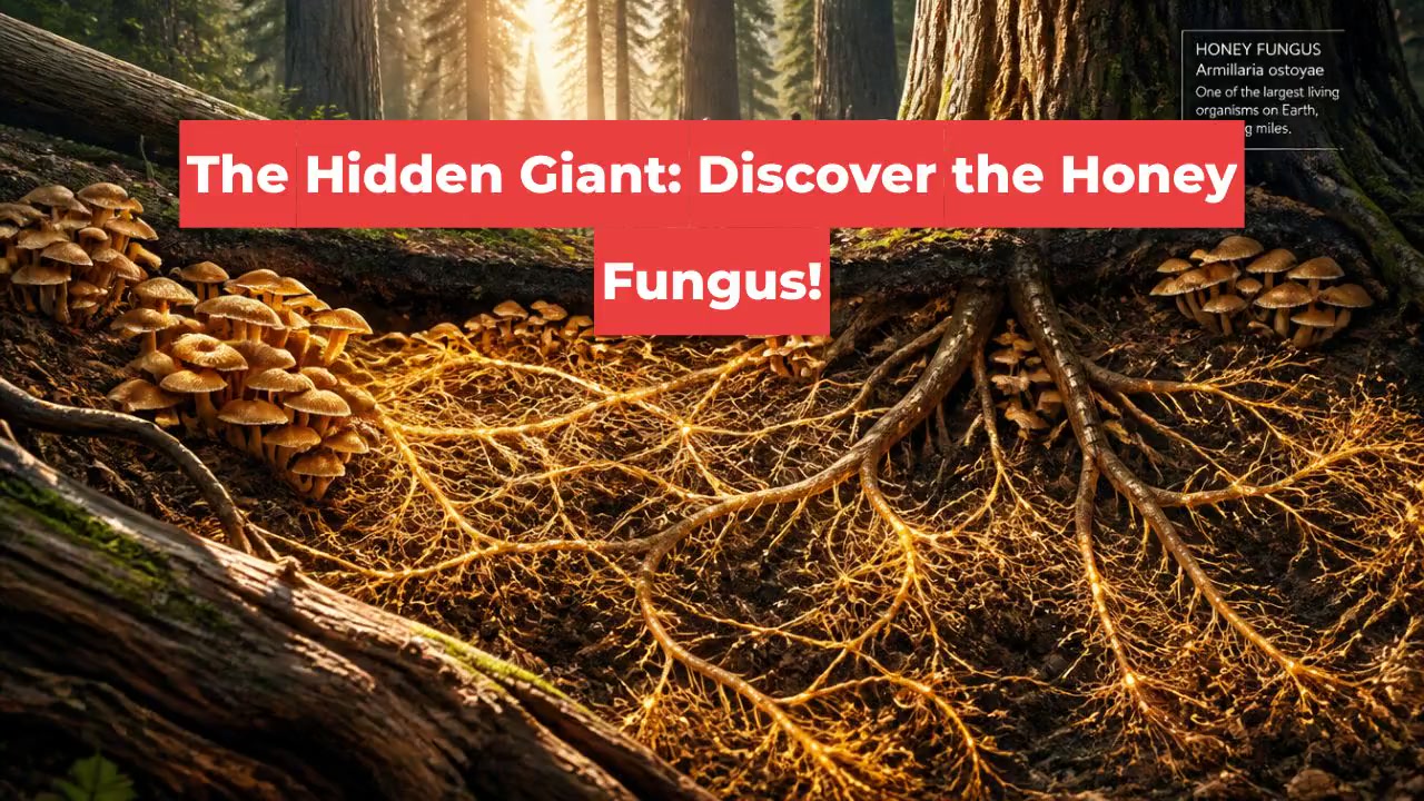 The Hidden Giant: Discover the Honey Fungus!