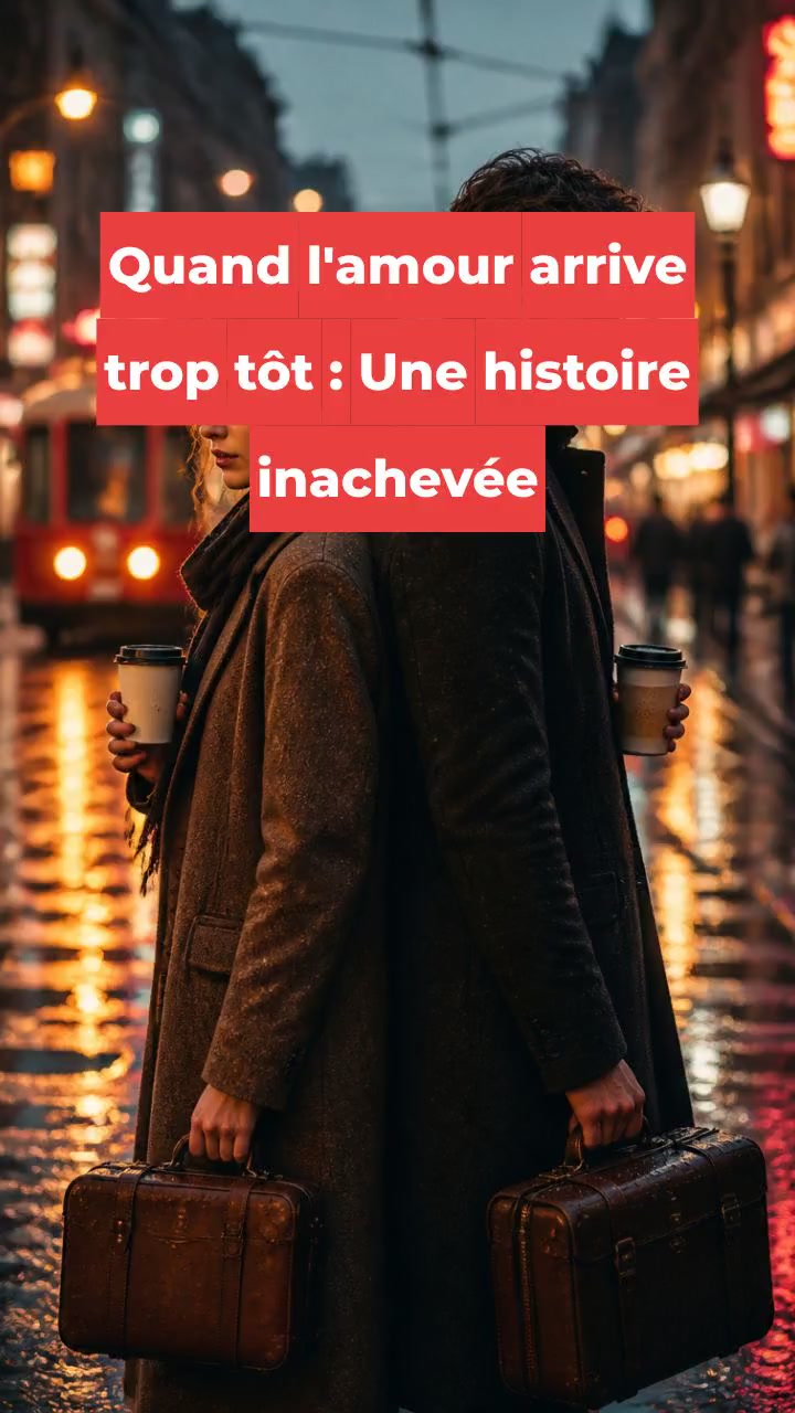 Quand l'amour arrive trop tôt : Une histoire inachevée