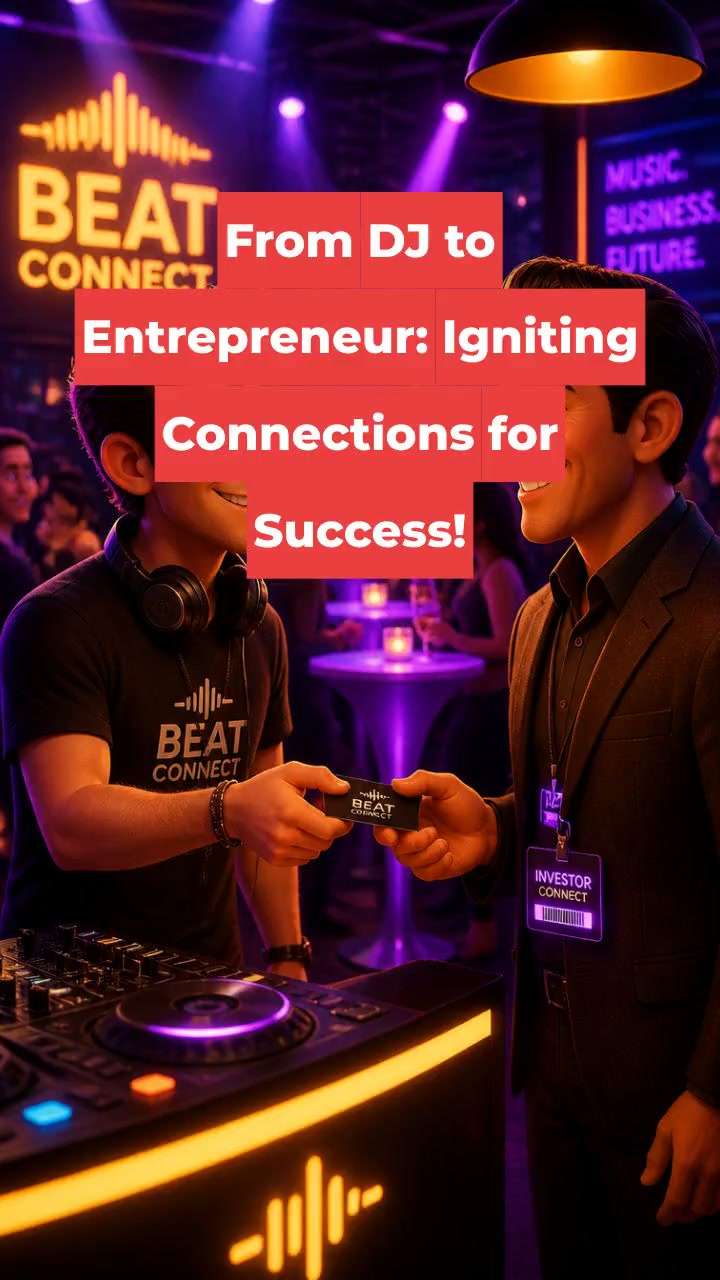 From DJ to Entrepreneur: Igniting Connections for Success!