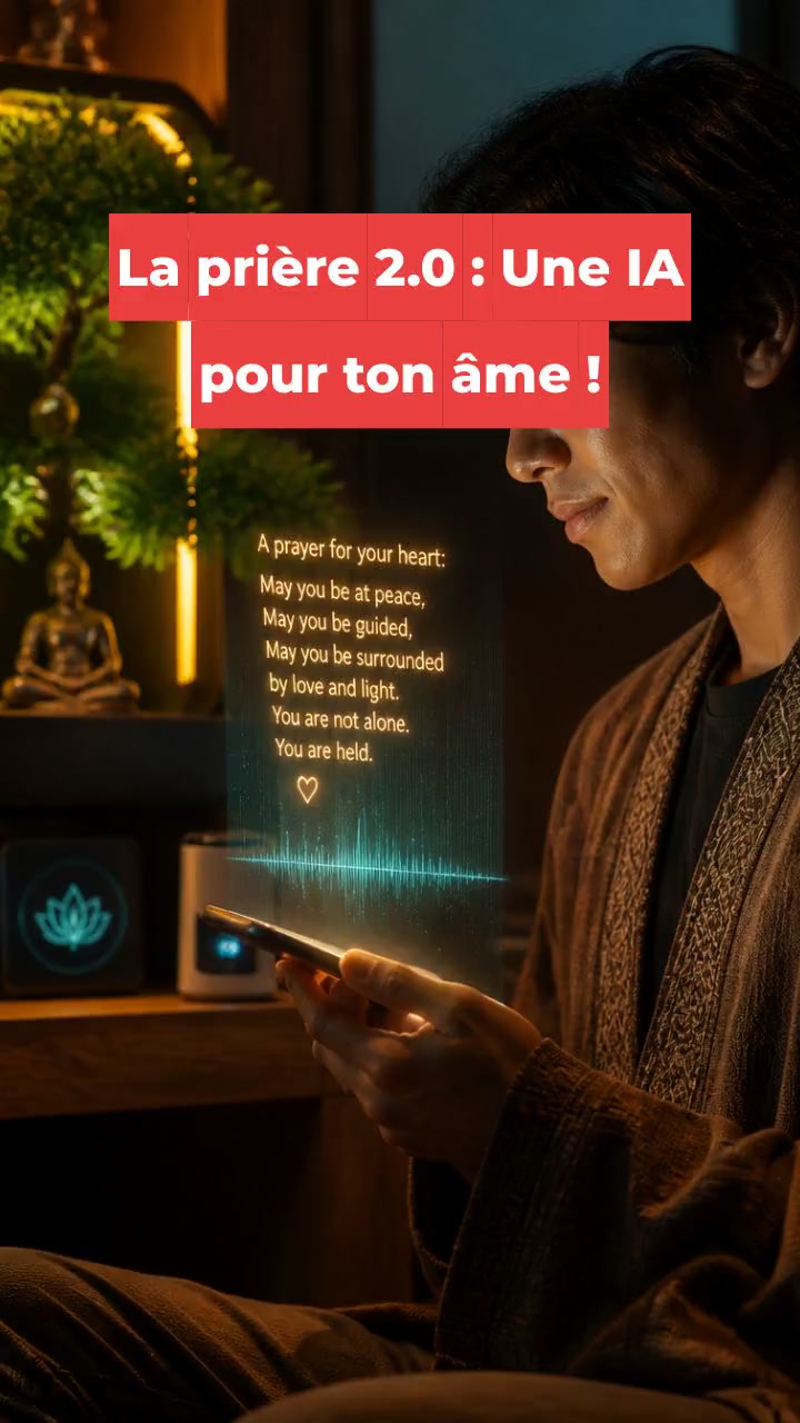 La prière 2.0 : Une IA pour ton âme !