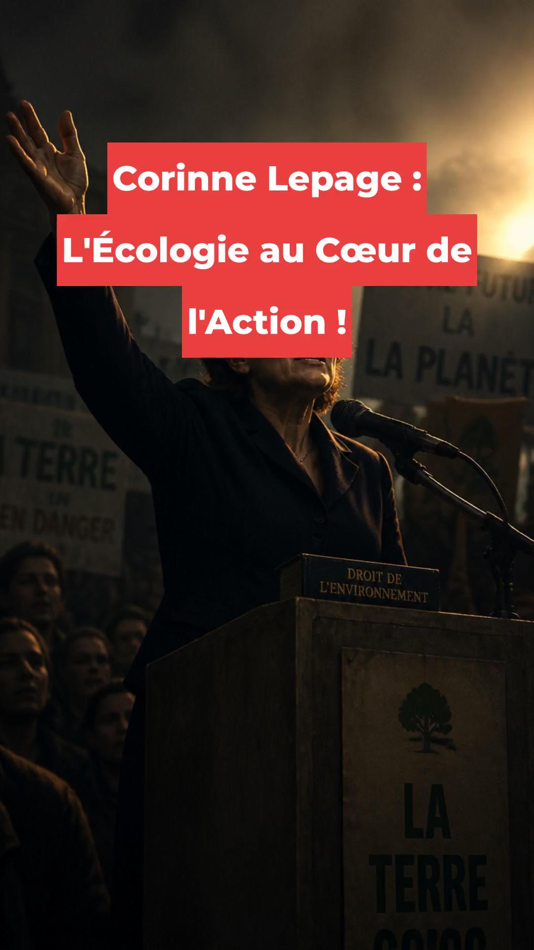 Corinne Lepage : L'Écologie au Cœur de l'Action !