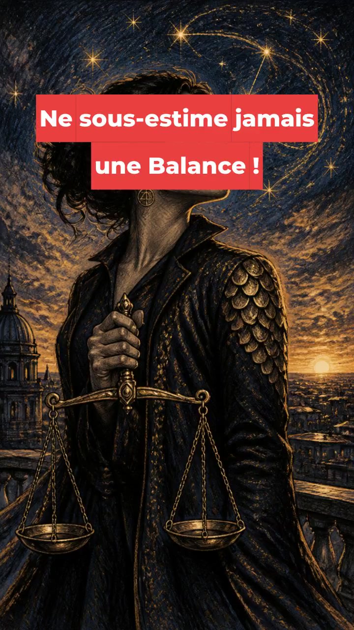 Ne sous-estime jamais une Balance !