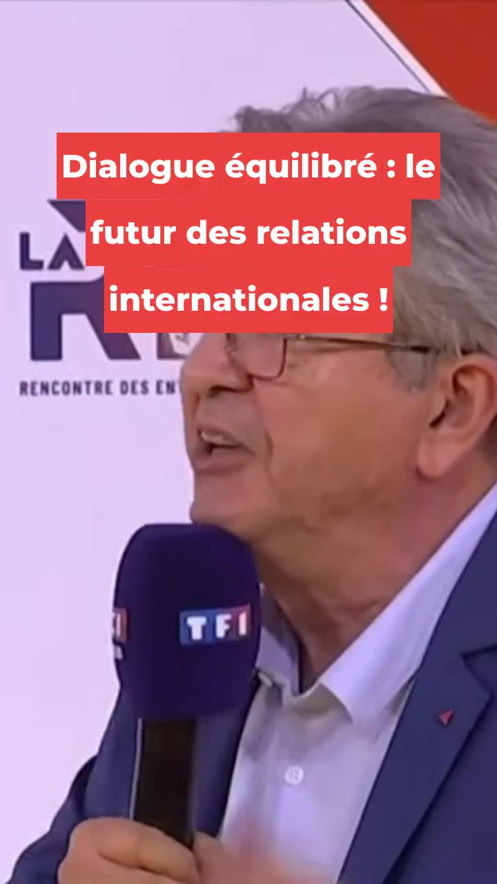 Dialogue équilibré : le futur des relations internationales !