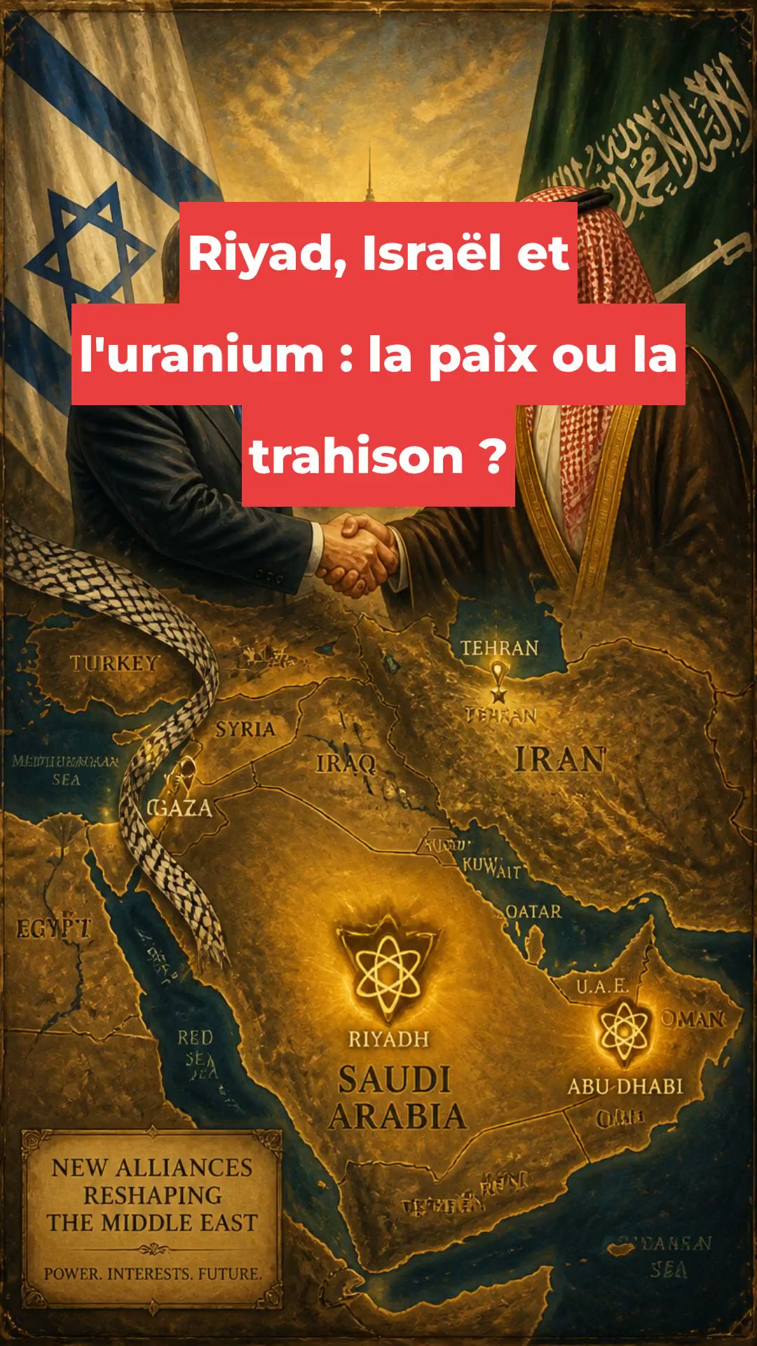 Riyad, Israël et l'uranium : la paix ou la trahison ?