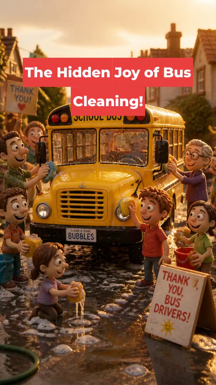 The Hidden Joy of Bus Cleaning!
