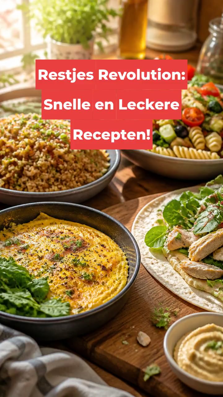 Restjes Revolution: Snelle en Leckere Recepten!
