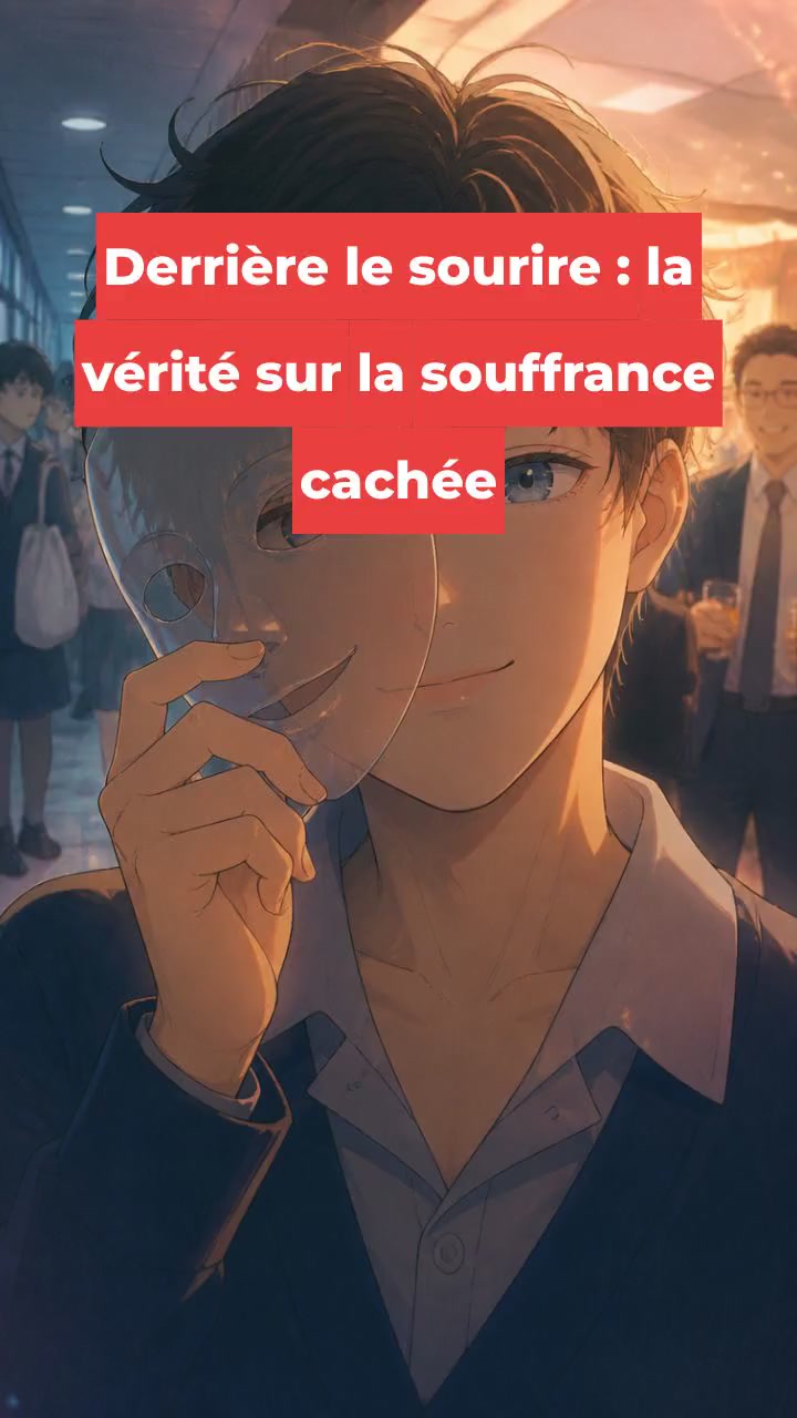 Derrière le sourire : la vérité sur la souffrance cachée