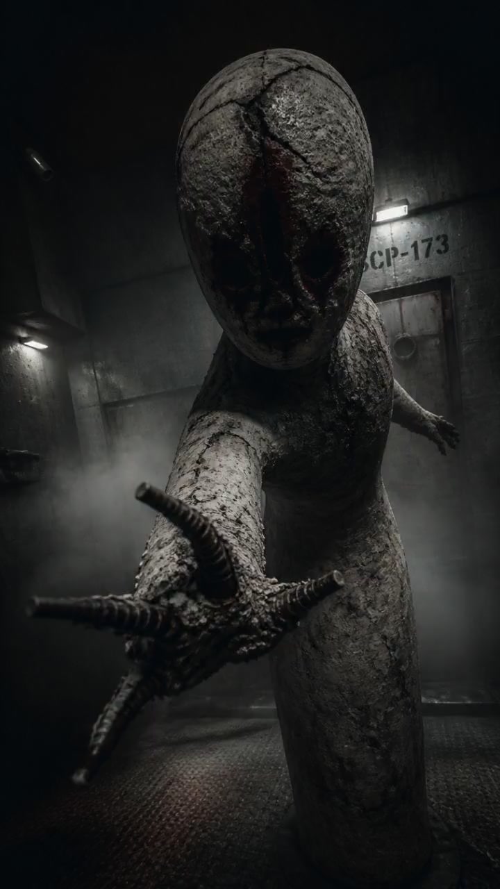 SCP-173: The Deadly Statue That Kills When You Blink!