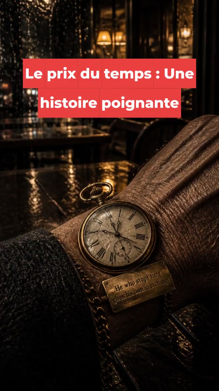 Le prix du temps : Une histoire poignante