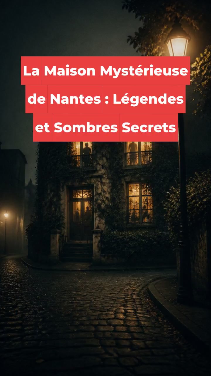 La Maison Mystérieuse de Nantes : Légendes et Sombres Secrets